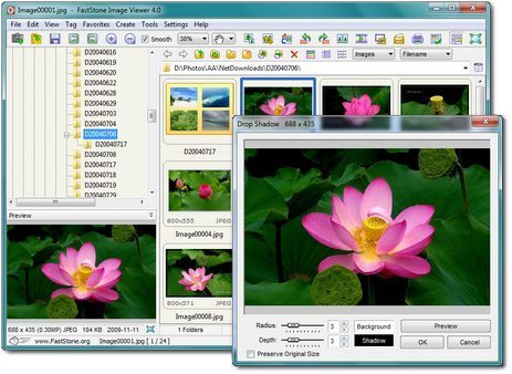 FastStone Image Viewer FSViewerScreenShot1.