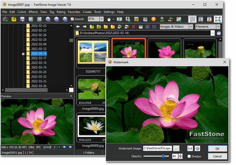 FastStone Image Viewer 7.8 Corporate مستعرض ومحول ومحرر الصور الشهير تفعيل بسيريال اصلي FSViewer